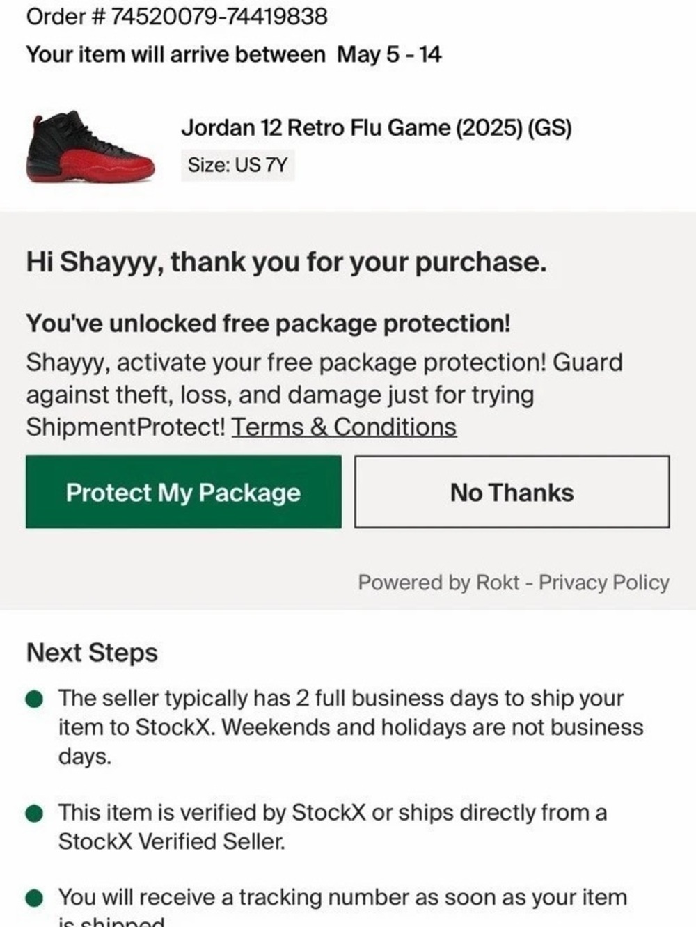 Jordan Air Jordan 12 Retro Flu Game (2025) (GS) ) Black & Red Kids US 7Y
